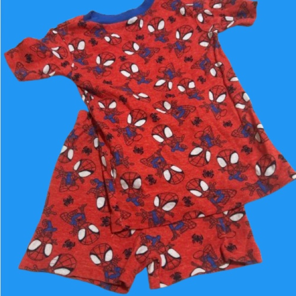 Marvel Red and Blue Spider-Man Kids Pajama Set